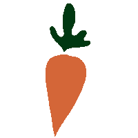 Carrot Legume Sticker by Minimalist Baker