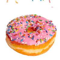 Pink Rainbow Sticker by pinkboxdoughnuts