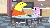 Office Sitting Down GIF by Adult Swim