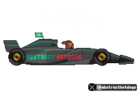 Formula 1 Racing Sticker by HotDogs