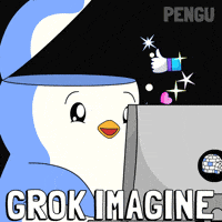 Imagine Artificial Intelligence GIF by Pudgy Penguins