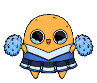 Happy Chicken Nugget Sticker by Sad Nuggie