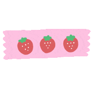 いちご ステッカー Sticker