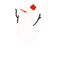 Christmas Snow Sticker
