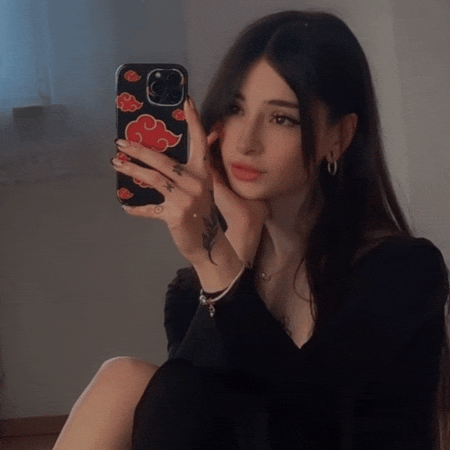 Bored Cute Girl GIF