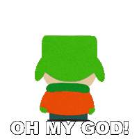 Kyle Broflovski Omg Sticker by South Park