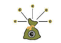 Money Geld Sticker by frausturm