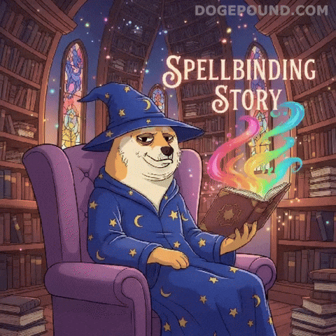 Once Upon A Time Magic GIF by Doge Pound