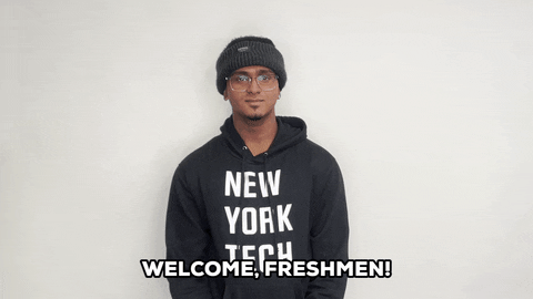 College Reaction GIF by New York Institute of Technology (NYIT)