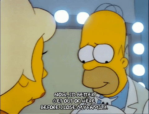 Sad Season 3 GIF by The Simpsons