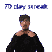 71 Day Chain Sticker