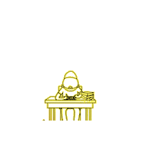 Backoftheclass Sticker