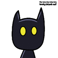Black Cat Sticker by VeeFriends