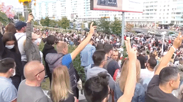 Thousands Gather in Minsk to Pay Tribute at Site of Protester's Death