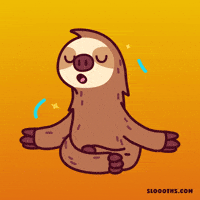 Resting In The Zone GIF by Sloooths