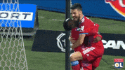 Happy Goal GIF by Olympique Lyonnais