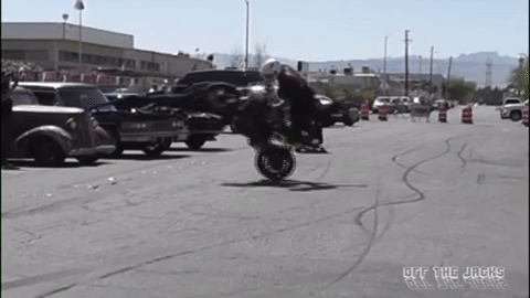 stunt man motorcycle GIF by Off The Jacks
