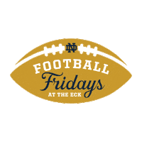 Notre Dame Football Sticker by University of Notre Dame