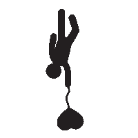 ParadoxMuseum balloon paradox heart balloon balloon man Sticker