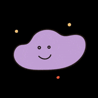 sunsfolio kawaii wink sky pastel GIF