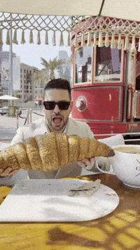 Dubai Croissant GIF by Diego Granese