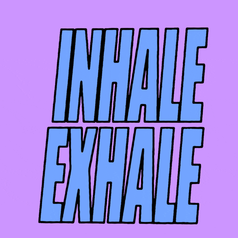 Yoga Exhale GIF