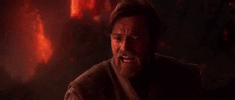 rosu-gutmandaniel giphygifmaker star wars you were the chosen one the sith GIF
