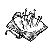 Doodle Sew Sticker by Ragazza Fashion