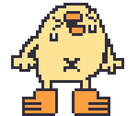 Bird Chicken Sticker by ぴょろりんちょ（ひよこ人間ぴよ）