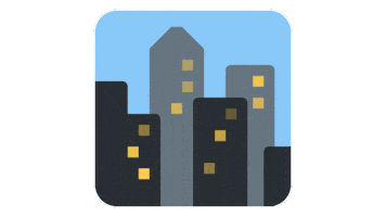 emojivid emoji emojivid places cityscape Sticker