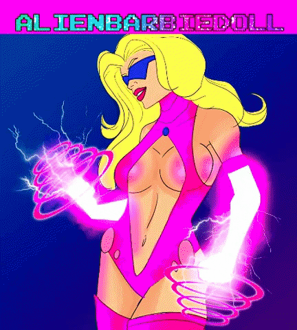 AlienEmpire giphygifmaker comic book alienbarbiedoll alieanna GIF