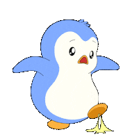 Penguin Stick Sticker by Pudgy Penguins