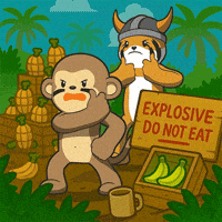 War Fight GIF by Wise Monkey Meme