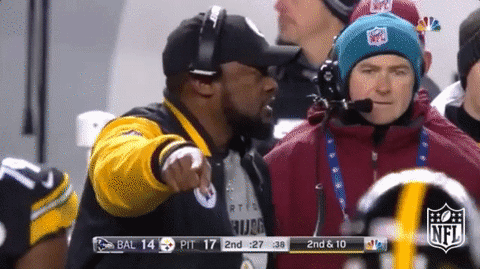 mike tomlin football GIF by NFL