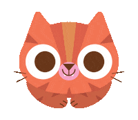 Happy Cat Sticker by cecy meade