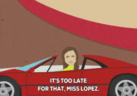 red car doll GIF by South Park 