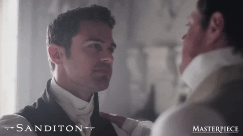 Theo James Wink GIF by MASTERPIECE | PBS