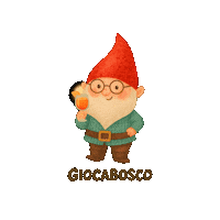 Giocabosco gnome aperitivo gnomo gnomi Sticker