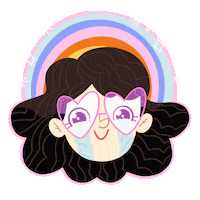 Cuchi Lauilustra Sticker by Laura Pereda