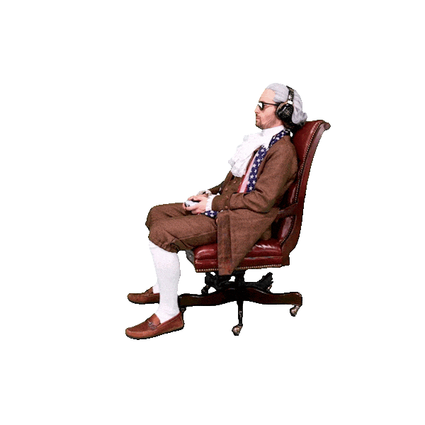 Leaning Forward Sit Up Sticker