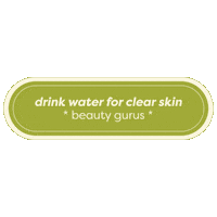 seekinghana beauty water hydrate stay hydrated Sticker