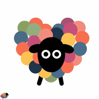 Heart Love GIF by ColorSheep