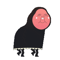 _tom_sharp animation dog cartoon face Sticker
