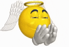 3D Praying GIF