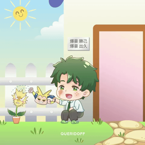 queridoff mha myheroacademia bokunoheroacademia bkdk GIF