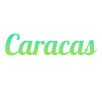 Typography Venezuela Sticker