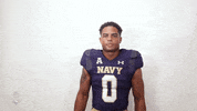 Navy Football Touchdown GIF by Navy Athletics