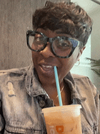 thepeoplescheerleader coffee drink glasses tiffany GIF