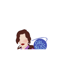 Girl Sticker