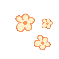 Flowers Blink Sticker